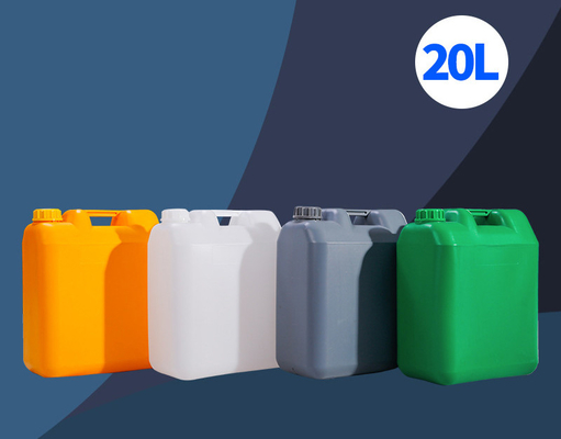 Balde Plástico Quadrado HDPE 20L com Alça Recipiente de Armazenamento Grande