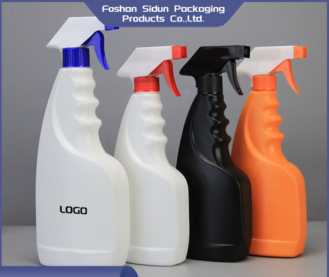 Frasco de spray PET recarregável vazio com gatilho de limpeza desinfetante frasco de spray com spray