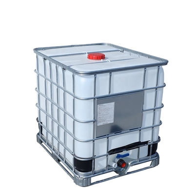 ISO9001 tanques de armazenamento químicos do HDPE do quadrado IBC 1.2*1*1.5m