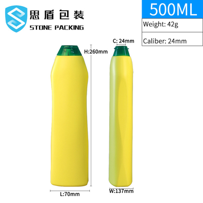 Garrafa da loção do polietileno de alto densidade 500ml