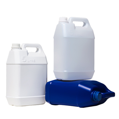 Cilindro 5L plástico superior do parafuso Leakproof 2,5 galões 1 galão 0,5 galões