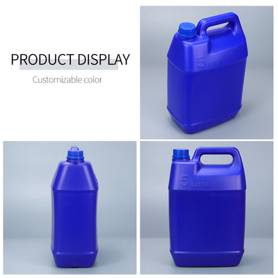 Cilindro 5L plástico superior do parafuso Leakproof 2,5 galões 1 galão 0,5 galões