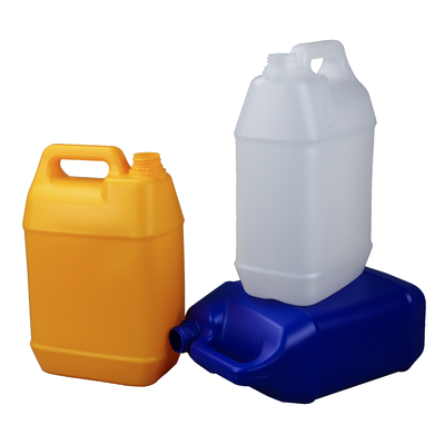 Garrafa plástica do HDPE químico diário de 35mm cilindro plástico 192*125*305mm de 5 litros