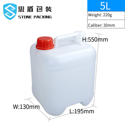O Hdpe do produto comestível de Sidun plástico do recipiente de 5 galões engarrafa anti gotas