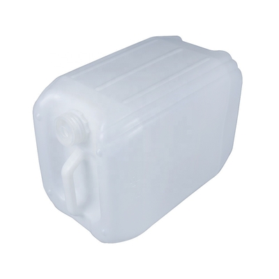 Hdpe translúcido branco Jerry Can do armazenamento químico 41mm 20 litros
