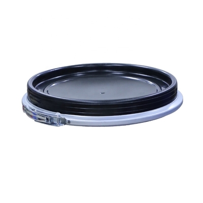Calibre 55mm cilindro plástico azul de uns 55 galões de 200 litros com aro do ferro