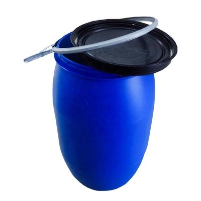 200l químico azul cilíndrico cilindro plástico 585*970mm 9kg de 55 galões