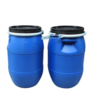 Recipiente de plástico 30l do HDPE do cilindro 160l com aro do ferro
