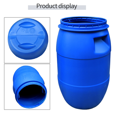 Recipiente de plástico 30l do HDPE do cilindro 160l com aro do ferro