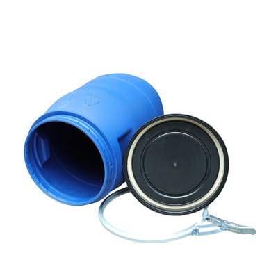 Recipiente de plástico 30l do HDPE do cilindro 160l com aro do ferro