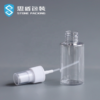 O ANIMAL DE ESTIMAÇÃO transparente do álcool 40ml reciclável pulveriza a garrafa 73*34mm