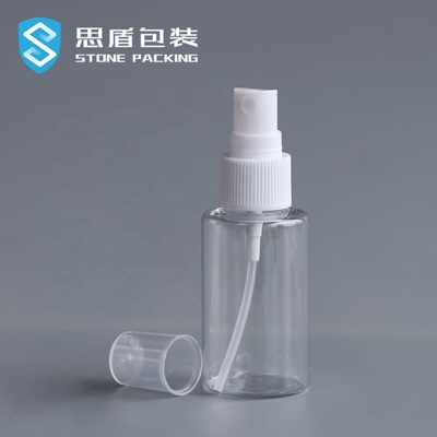 O ANIMAL DE ESTIMAÇÃO transparente do álcool 40ml reciclável pulveriza a garrafa 73*34mm