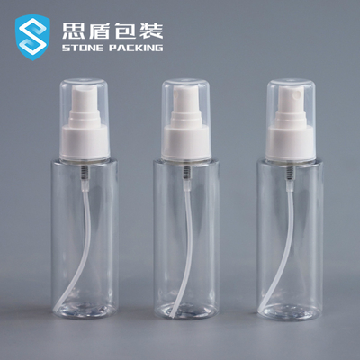 Garrafa transparente do pulverizador do ANIMAL DE ESTIMAÇÃO 100ML de 18mm com bocal 13g