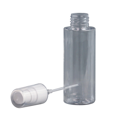 Garrafa transparente do pulverizador do ANIMAL DE ESTIMAÇÃO 100ML de 18mm com bocal 13g