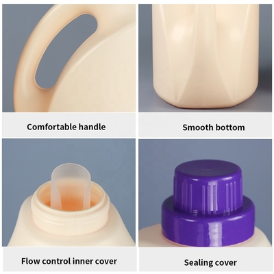 garrafa vazia dos jarros do detergente para a roupa de 59mm para a lavagem da louça 235g líquido