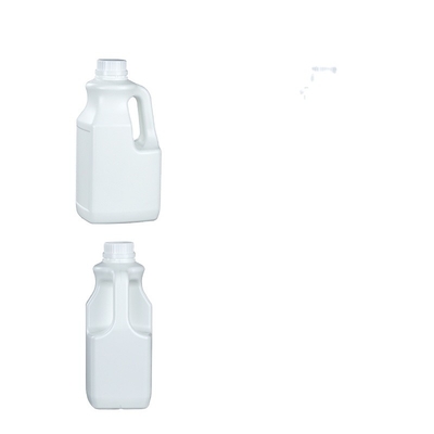 HDPE superior Jerry Can plástico 2L 5L dos cilindros do parafuso ácido gravura em àgua forte 36mm