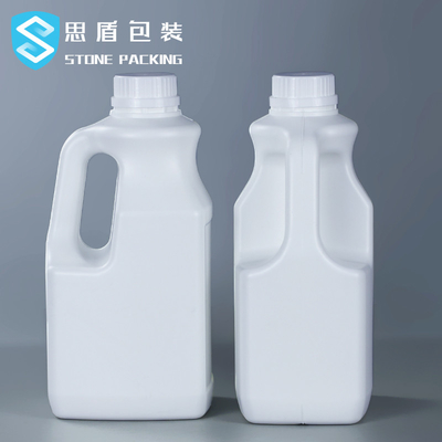 HDPE superior Jerry Can plástico 2L 5L dos cilindros do parafuso ácido gravura em àgua forte 36mm