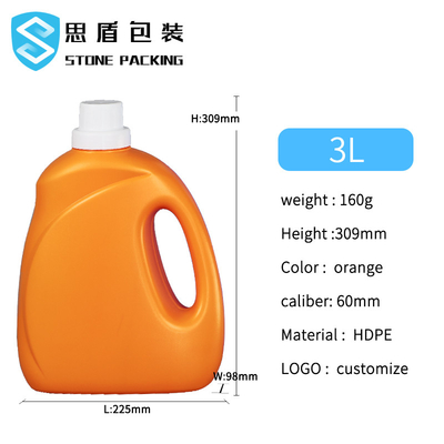 Lavagem vazia do hidrogênio acima das garrafas líquidas 750ML 1200ML 2500ML 160g