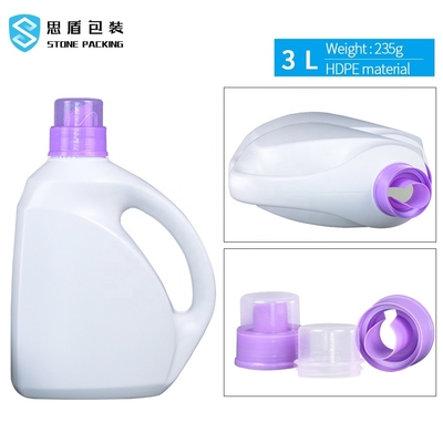 Garrafa 5L vazia do calibre 60mm para o detergente líquido 186*88*367mm