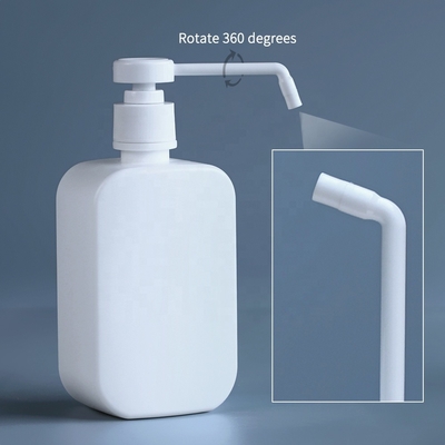 Calibre plástico 25mm das garrafas do ANIMAL DE ESTIMAÇÃO plástico desinfetante da bomba 500ml