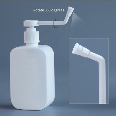 Calibre plástico 25mm das garrafas do ANIMAL DE ESTIMAÇÃO plástico desinfetante da bomba 500ml