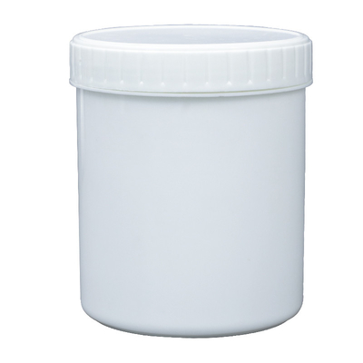 Frasco 1L plástico preto branco de 12*140mm com o ODM do OEM da tampa do parafuso